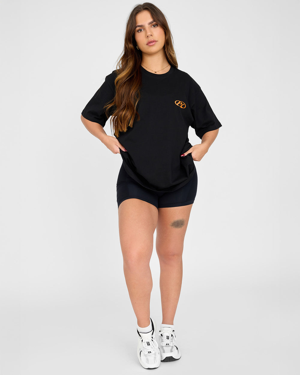 PL Överdimensionerad T-shirt