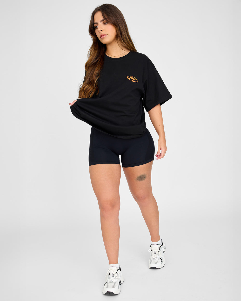 PL Överdimensionerad T-shirt