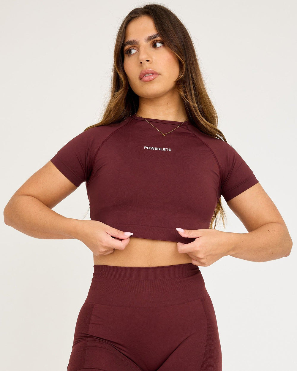 Evolve Seamless SS Crop Top