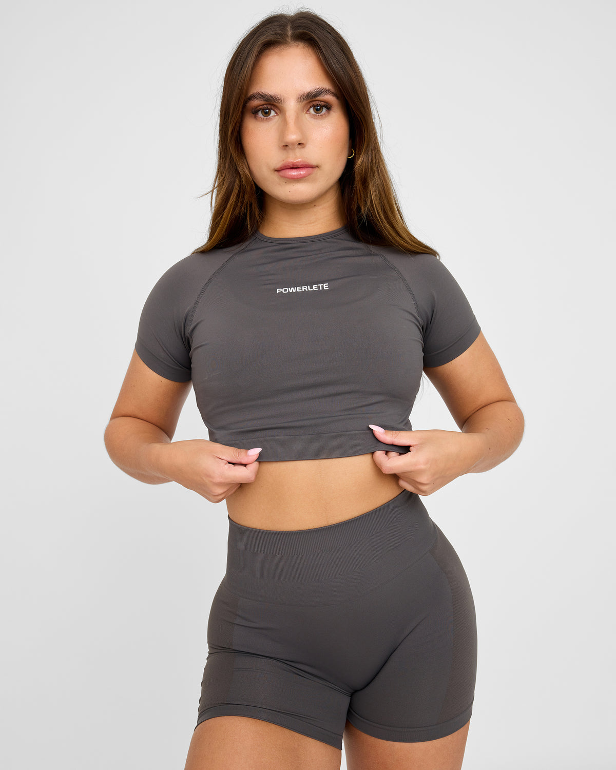 Evolve Sømløs SS Crop Top